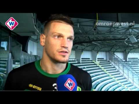 ADO-speler Vito Wormgoor blikt vooruit op ADO Den Haag - FC Dordrecht