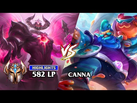 [KR] 12.22 - CHALLENGER AATROX ''Azhy'' vs CHALLENGER GRAGAS ''Canna''  - 아지78 - TopLane Kingdom