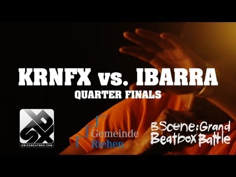 Grand Beatbox Battle 2012 - krNfx vs. Ibarra - Quarter Finals
