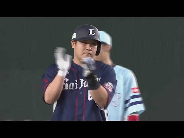 【7回表】レフト線ギリギリ!! ライオンズ・中村の同点タイムリーでこのイニング4点目!! 2019/7/8 H-L