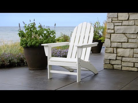 POLYWOOD Vineyard Adirondack Chair - AD400 Video