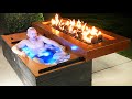 I Built a Fire Pit with a Hidden Cold Plunge Inside