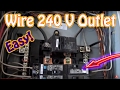 How to Wire a 240 Volt Outlet - DIY Install a 220 ...