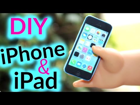 ドールiPhone＆iPad｜DIY アメリカンガール人形クラフト (Doll iPhone & iPad | DIY American Girl Doll Crafts)