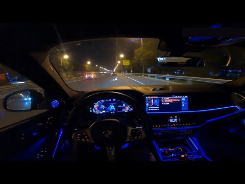2022 BMW X6 sounds amazing!! POV relaxing night drive