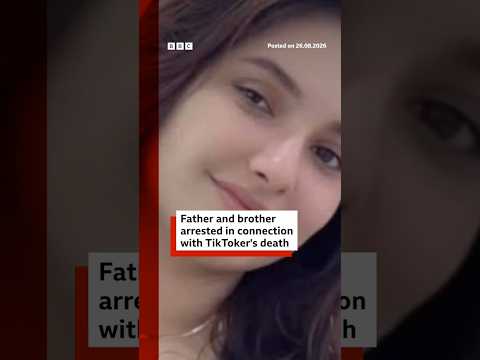 Father and brother arrested in connection with TikToker Shamsu Bibi's death. #BBCNews