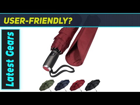 LifeTek Windproof Travel Umbrella: Most Sturdy & Compact Umbrella?