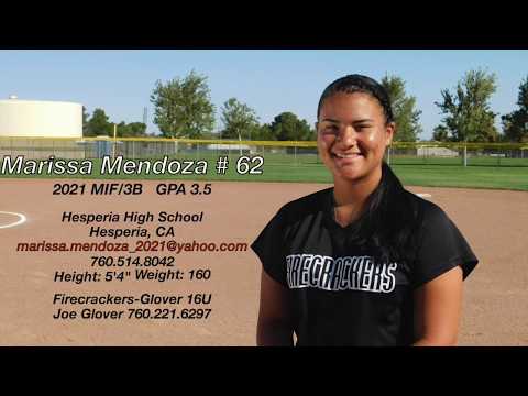 Marissa Mendoza 2021 MIF/3B