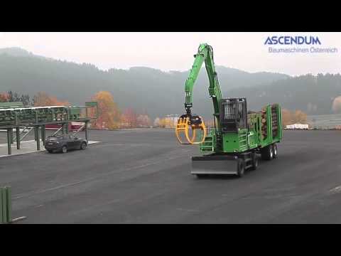 HOLZ-HAHN / Ascendum - Sennebogen 723 + Trailer