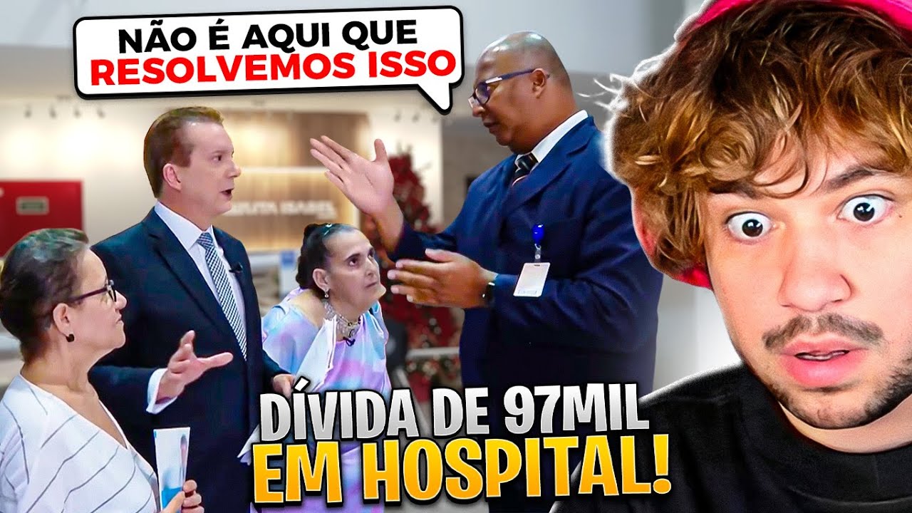 LEVOU A MÃE AO HOSPITAL E TOMOU UM SUSTO NA CONTA! - React Celso Russomanno