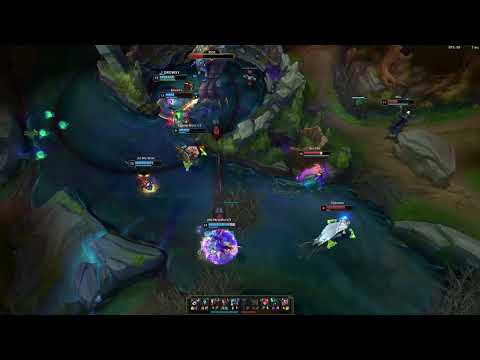 Tian - Qiyana quadrakill (Worlds 2021)