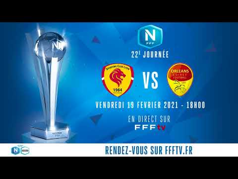 J22 : SC Lyon - US Orléans en direct sur FFFtv (17h45) I National FFF 2020-2021