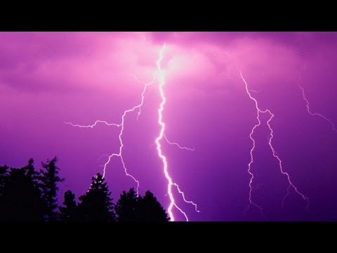Amazing Upward Lightning! Caught on dash cam!