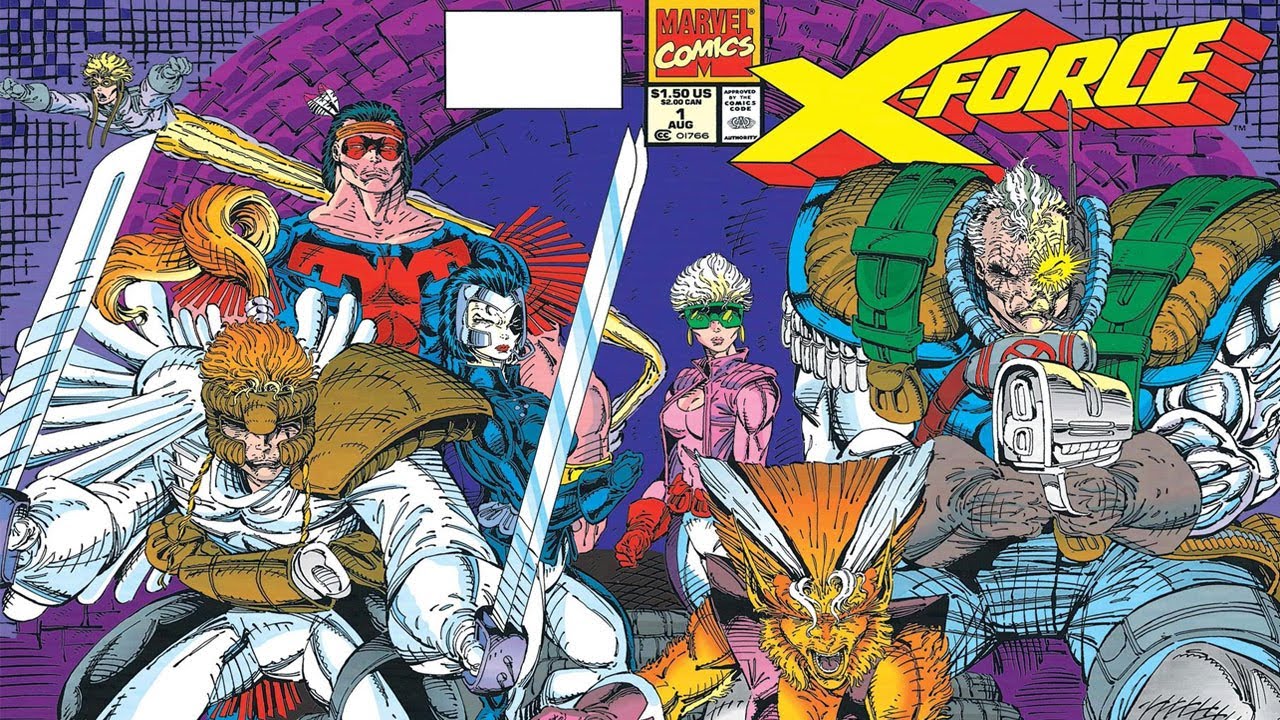 X-Force issue 1 by Rob Liefeld, the Second Best-Selling Comic in American History.