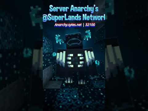 SuperLands Network - SuperLands | Server Anarchy (MCPE) 1.19.62 #viral #minecraft #anarchy #jayseba04