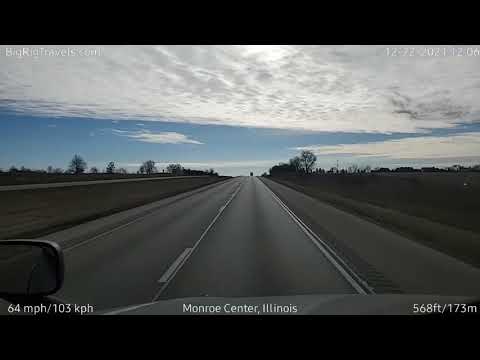 BigRigTravels LIVE | Belvidere, IL to Council Bluffs, IA (12/22/21 11:47 AM CT)