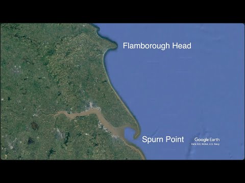 Landforms of erosion and deposition on the Holderness Coast