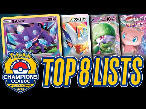 TOP 8 LISTS ANALYSIS from the POST ROTATION 3,000 player tournament in JAPAN! [Pokemon TCG Online]