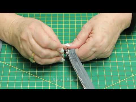 How To: Replace a Zipper Slider