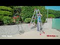 TELES - Scala telescopica professionale in alluminio - video 0