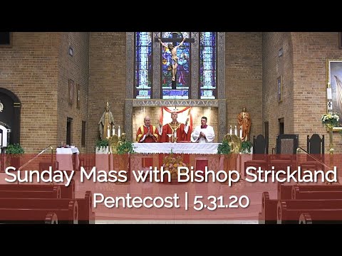 Click to Watch the Pentecost Sunday: Join Bishop Strickland for Sunday's Live Mass - 5.31.20 video
