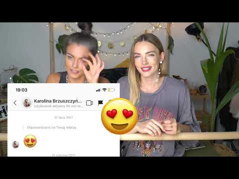 CZYTAMY NASZE PIERWSZE WIADOMOŚCI *podryw na kotka😅*