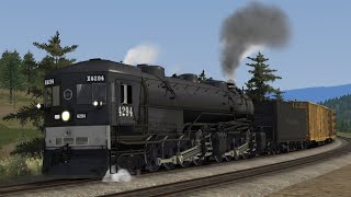 Train Simulator 2020 - Southern Pacific Cab Forward - Short Freight From Truckee