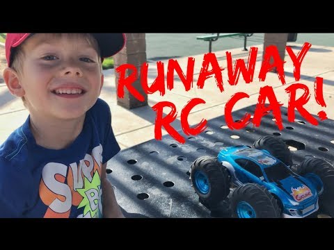 Our RC car went out of control - Cyclone All Terrain Pro
