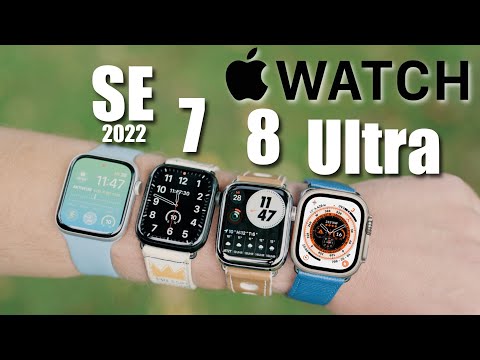 Apple Watch 8 vs. Series 7 / Ultra / SE - Welche lohnt sich mehr? KAUFBERATUNG 2022