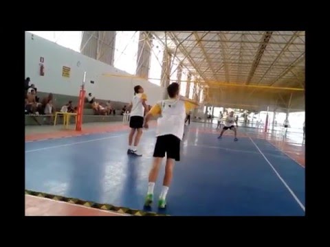 Geraldo e Marcelo vs Gabriel e Alexandre - Campeonato de Peteca Clube Nautico