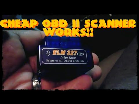 ELM 327 mini OBD2 Bluetooth Scanner//Cheap Tech