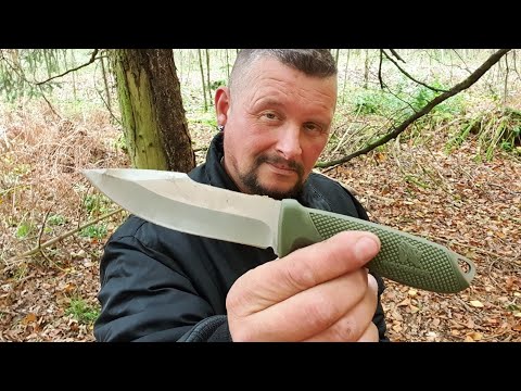WOLFGANGS Messer "Hunter" - Das Low Budget Ambulo im Test + Review // Feuer machen mit nassem Holz
