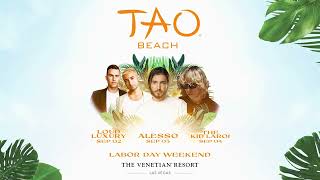 Tao Beach Dayclub Labor Day Weekend 2022