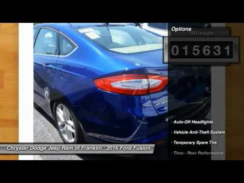 2016 Ford Fusion Franklin TN P3509