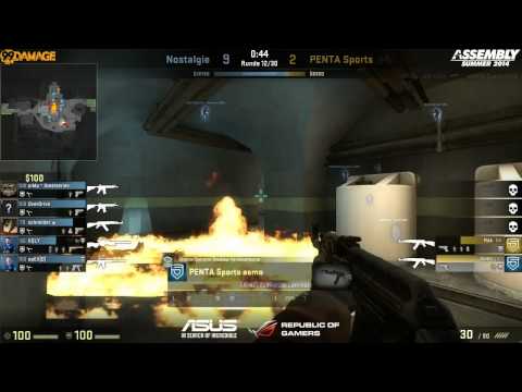 ASUS ROG Summer 2014 -  Gruppe D - UB Finale PENTA Sports vs. Nostalgie Mix (de_nuke)