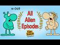 All Alien Episodes Funny Cartoons Compilation 49 By Elen Pebble Animations