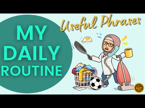 My Daily Routine in Malay | Everyday Actions in Spoken Malay