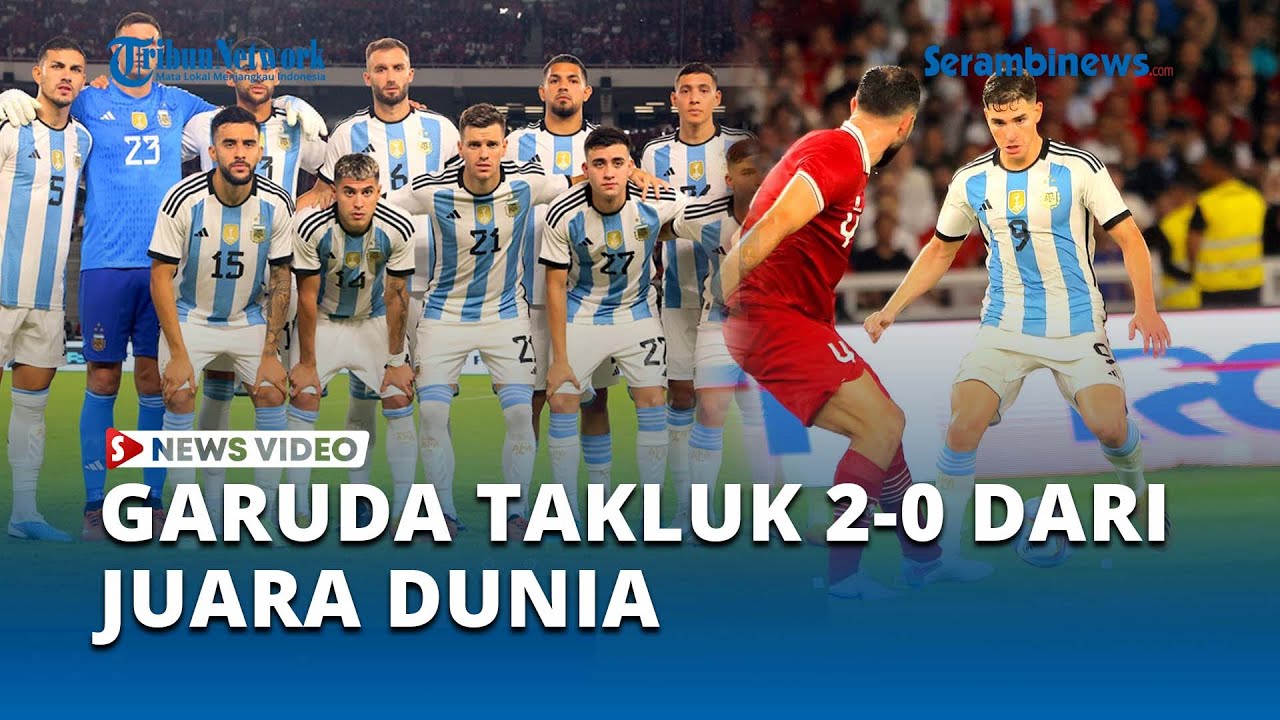 Argentina Raih Kemenangan Atas Indonesia 2 0, Leandro Paredes Cetak Gol Pertama