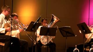 André Lafosse: Suite Impromptu,  II. Marche. Spectrum Brass Live