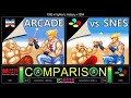 Fighter S History Arcade Vs SNES Dual Longplay Side By Side Comparison