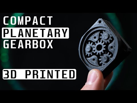 The Power of 3D Printed Planetary Gearboxes