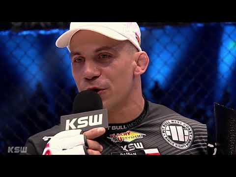 KSW 43: Damian Janikowski - wywiad w klatce