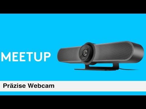 Artikelvideo 1 für Logitech MeetUp Konferenzkamera mit Mikrofon schwarz, Artikelnummer 441663