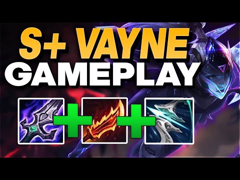 Playing with an inting support - Vayne ADC Gameplay | Iron to Master #101