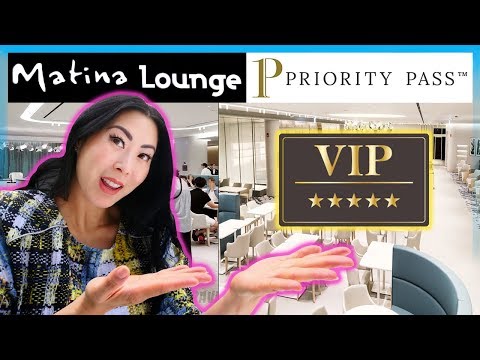 MATINA LOUNGE Terminal 2 (revisão e tour) | Acesso PRIORITY PASS | AEROPORTO DE INCHEON | COREIA DO SUL