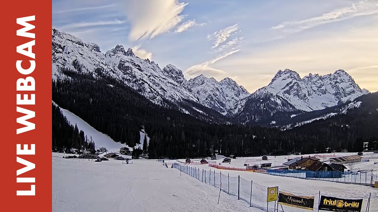 Live webcam view of Scuola Sci Sappada Ski School