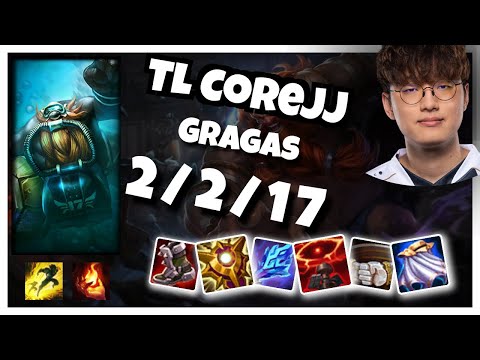 Gragas vs Rell TL CoreJJ SUPPORT (2/2/17) - v11.6