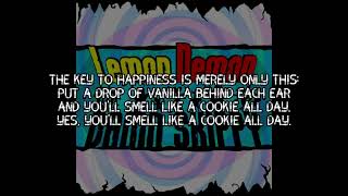 Smell Like a Cookie All Day - Lemon Demon/Neil Cicierega | Lyric Video
