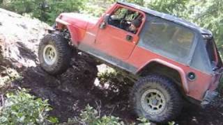 preview picture of video 'wheelin' lake cowichan with the nanaimo sidewinders prt2 - Powell River 4x4'