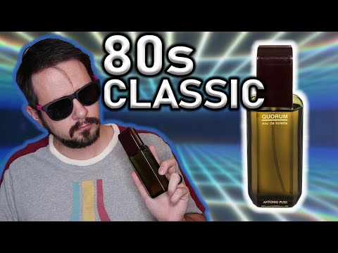 UNDER $15 MASCULINE FRAGRANCE | 80'S CLASSIC ANTONIO PUIG QUORUM FRAGRANCE REVIEW